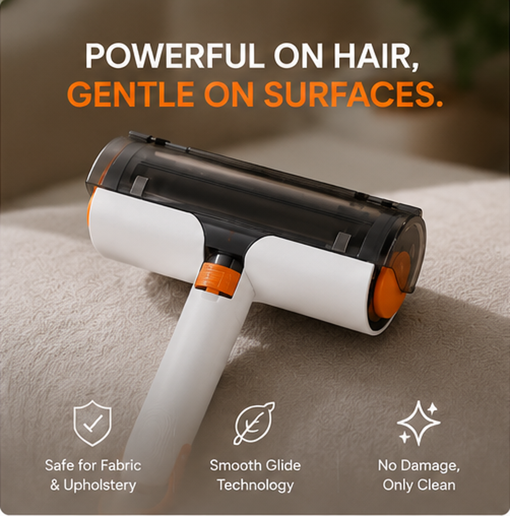 FurEase™ Self-Cleaning Pet Hair Remover
