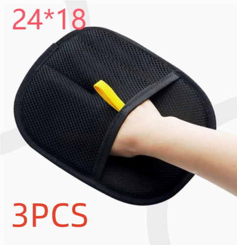 Pet Hair Remover Mitt Pet Hair Remover Gloves Deshedding Brush Glove For Dog Cat Rabbit With Long Short Curly Hair - FurEase