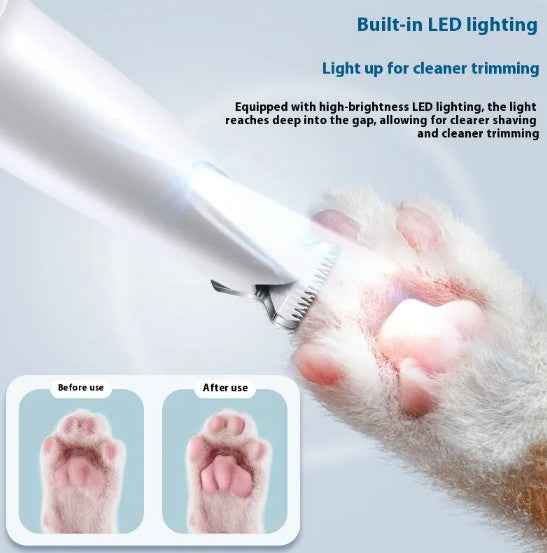 Paw Perfect Grooming Kit: Safe & Quiet Electric Pet Nail Grinder