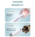 Paw Perfect Grooming Kit: Safe & Quiet Electric Pet Nail Grinder