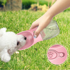 2-in-1 Portable Dog Water Bottle & Travel Cup – Leak-Proof Outdoor Pet Drinking Feeder for Dogs & Cats - FurEase