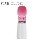 2-in-1 Portable Dog Water Bottle & Travel Cup – Leak-Proof Outdoor Pet Drinking Feeder for Dogs & Cats - FurEase