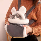 Stylish Cat Backpack and Bed Combo - Your Cat's New Favorite Adventure Buddy