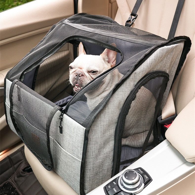 Portable Foldable Car Waterproof And Hard-wearing Pet Cage Waterproof Thickened Dog Mat Car Pet Mat - FurEase