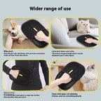 Pet Hair Remover Mitt Pet Hair Remover Gloves Deshedding Brush Glove For Dog Cat Rabbit With Long Short Curly Hair - FurEase