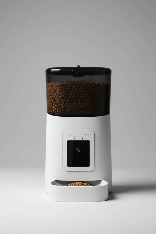 AI Automatic Smart Cat Feeder with Camera Phone App Control Timed Auto Pet Dog Food Dispenser HD Video & Timer