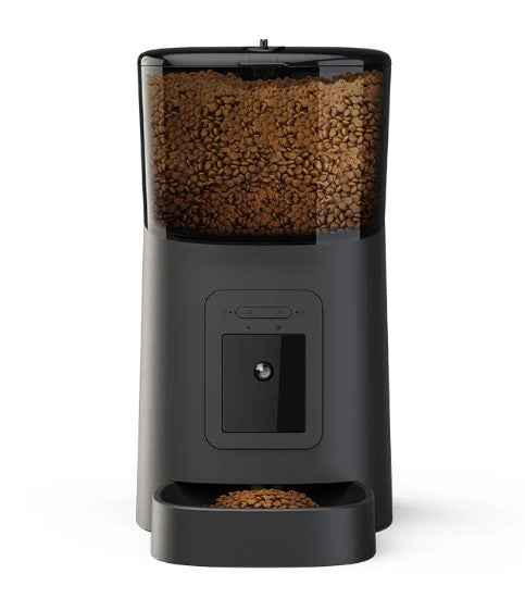 AI Automatic Smart Cat Feeder with Camera Phone App Control Timed Auto Pet Dog Food Dispenser HD Video & Timer