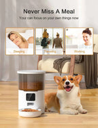 Ultimate Smart Automatic Pet Feeder - Effortless Feeding for Furry Friends