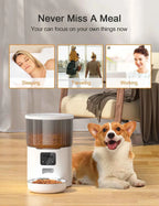 Ultimate Smart Automatic Pet Feeder - Effortless Feeding for Furry Friends