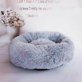 Calming Plush Pet Nest Bed – Ultra Soft Anti-Anxiety Donut Cushion for Dogs & Cats - FurEase