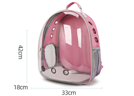 Ultimate Transparent Cat Backpack – Stylish Mobile Carrier for Adventurous Cats!