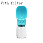 2-in-1 Portable Dog Water Bottle & Travel Cup – Leak-Proof Outdoor Pet Drinking Feeder for Dogs & Cats - FurEase
