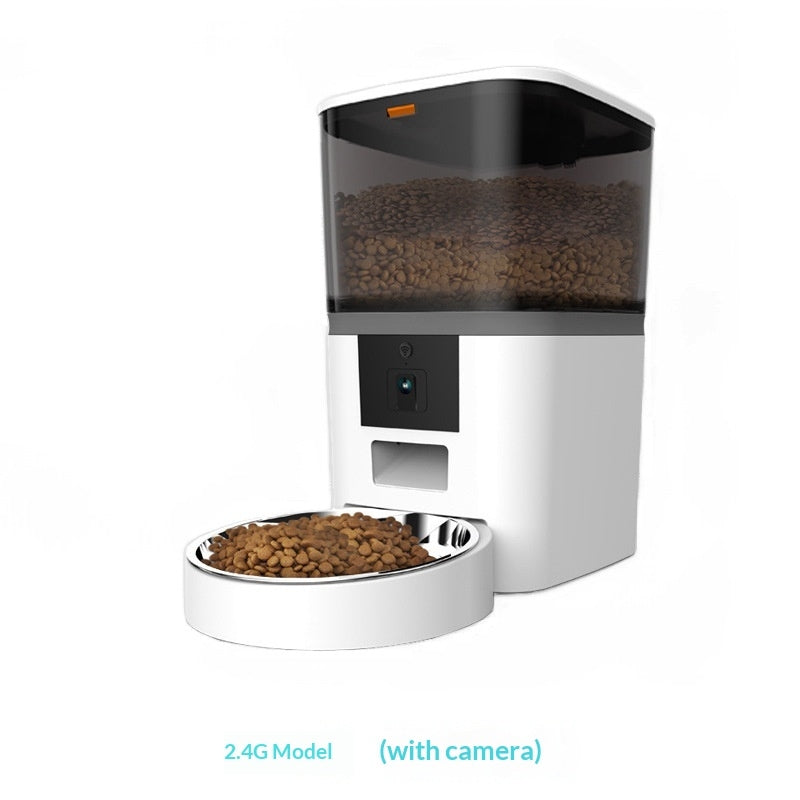 Smart Automatic Pet Feeder with HD Camera & WiFi – Timed Cat & Dog Food Dispenser - FurEase