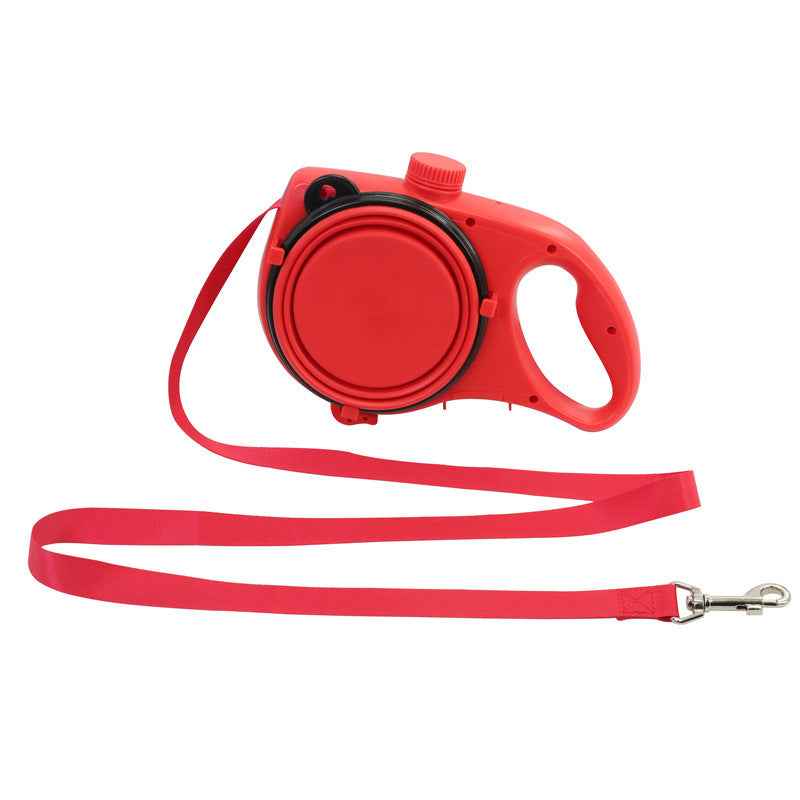 HydroLeash: All-In-One Pet Leash for Effortless Hydration & Adventure