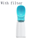 2-in-1 Portable Dog Water Bottle & Travel Cup – Leak-Proof Outdoor Pet Drinking Feeder for Dogs & Cats - FurEase