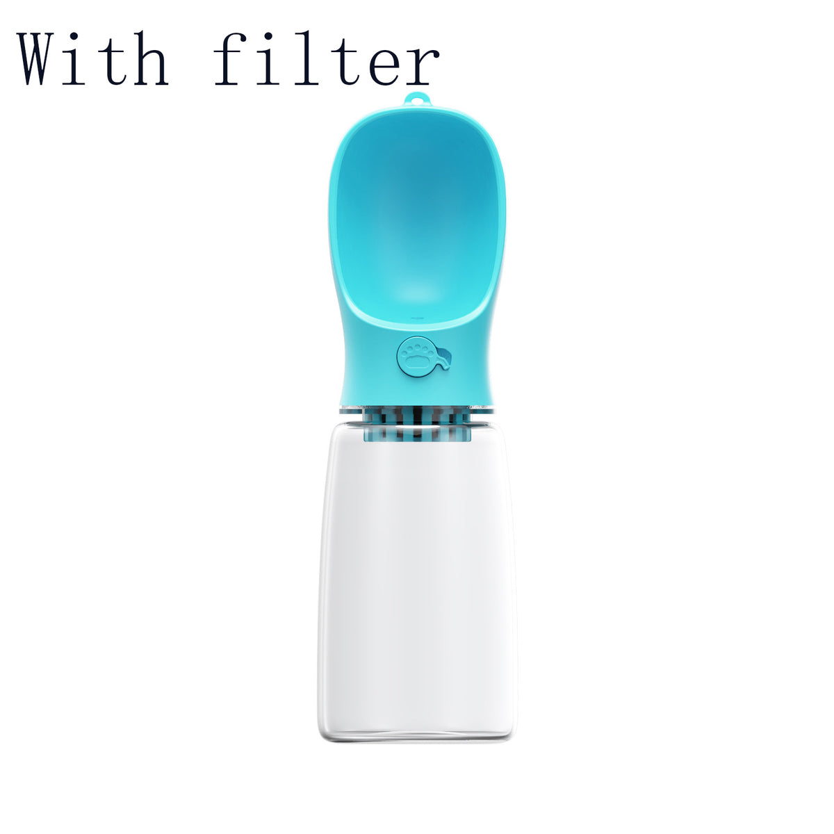 2-in-1 Portable Dog Water Bottle & Travel Cup – Leak-Proof Outdoor Pet Drinking Feeder for Dogs & Cats - FurEase