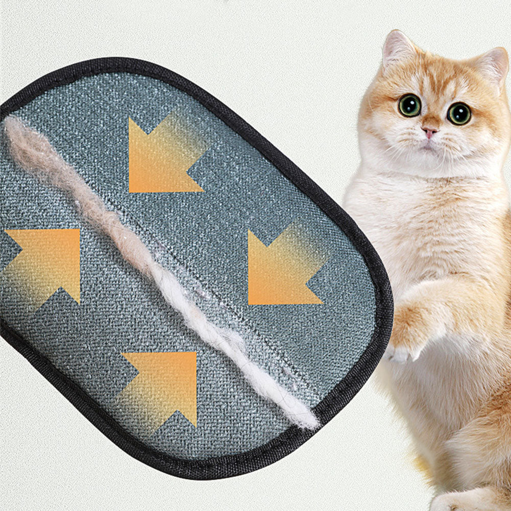 Pet Hair Remover Mitt Pet Hair Remover Gloves Deshedding Brush Glove For Dog Cat Rabbit With Long Short Curly Hair - FurEase
