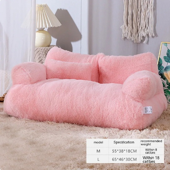 Deluxe Soft Cat Bed - The Ultimate Cozy Retreat for Your Furry Friend - FurEase