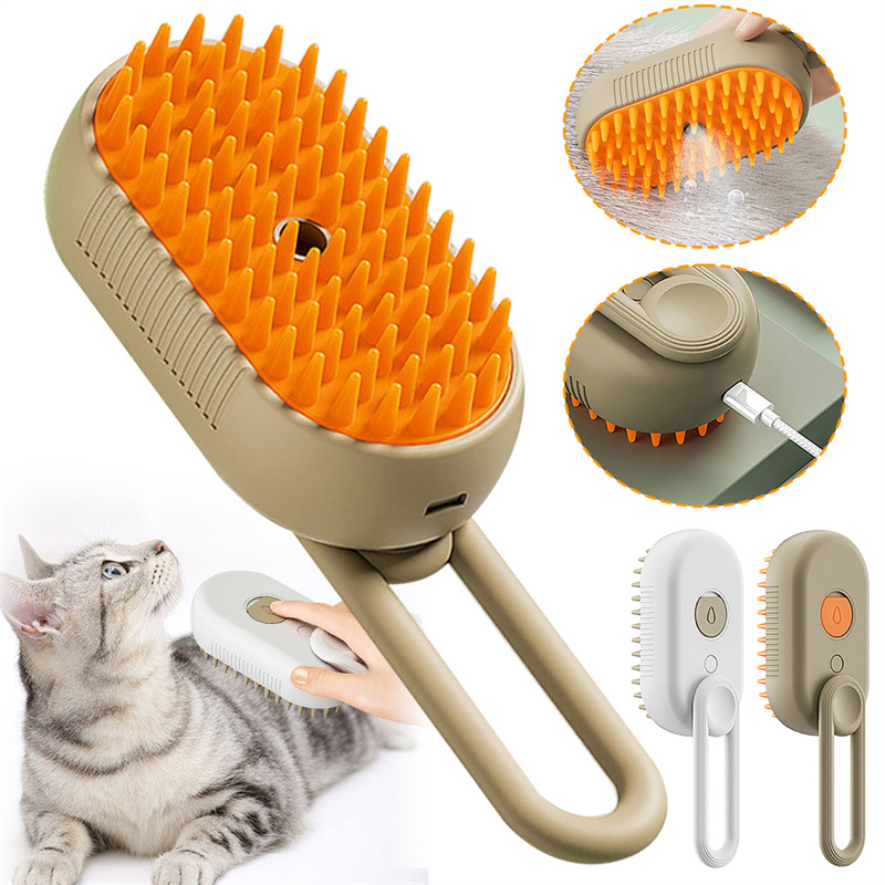 Transform Pet Grooming with the 3-in-1 Pet Grooming Steam Brush