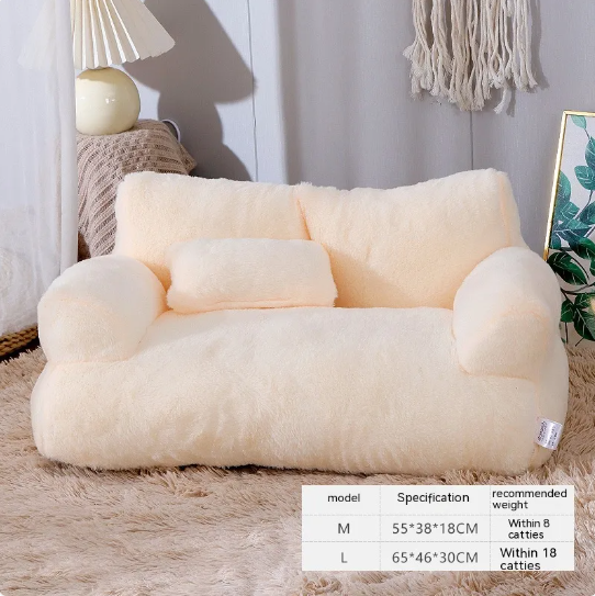 Deluxe Soft Cat Bed - The Ultimate Cozy Retreat for Your Furry Friend