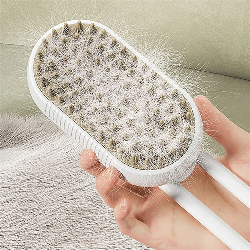 Transform Pet Grooming with the 3-in-1 Pet Grooming Steam Brush - FurEase