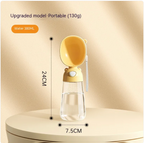 FurEase™ 2-in-1 Portable Dog Water Bottle & Food Feeder: The Ultimate Hydration & Nutrition Solution for Dogs