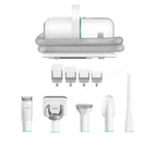 Quiet Pet Grooming Vacuum Kit Low Noise Dog Hair Clipper Suction Deshedding Brush Set for Shedding Cats & Dogs