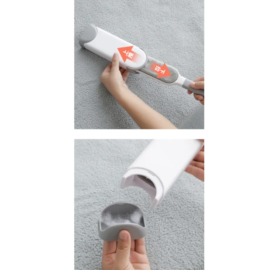 Static Cling Hair Removal Brush - Effortlessly Banish Pet Hair and Lint