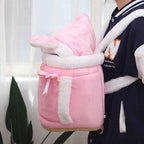 Stylish Cat Backpack and Bed Combo - Your Cat's New Favorite Adventure Buddy
