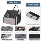 Portable Foldable Car Waterproof And Hard-wearing Pet Cage Waterproof Thickened Dog Mat Car Pet Mat - FurEase