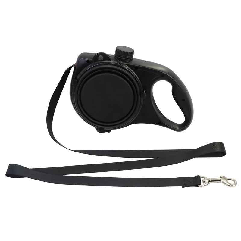 HydroLeash: All-In-One Pet Leash for Effortless Hydration & Adventure