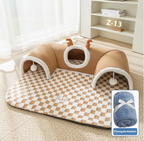 Cozy Cat Tunnel Retreat - Create a Playful Sanctuary for Your Feline Friend