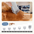 Professional Dog Grooming Clippers With 2.5L Cup, 3 Suction Modes, Cordless Clippers, 5 Groomer Tools, Low Noise Pet Hair Trimmer For - FurEase