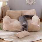 Deluxe Soft Cat Bed - The Ultimate Cozy Retreat for Your Furry Friend - FurEase