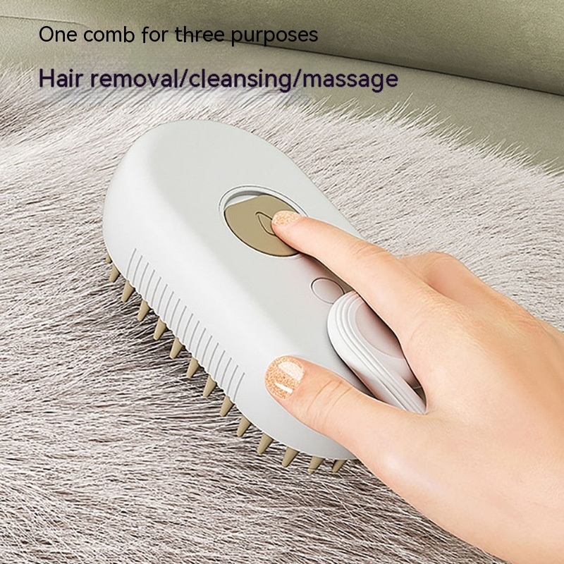 Transform Pet Grooming with the 3-in-1 Pet Grooming Steam Brush - FurEase