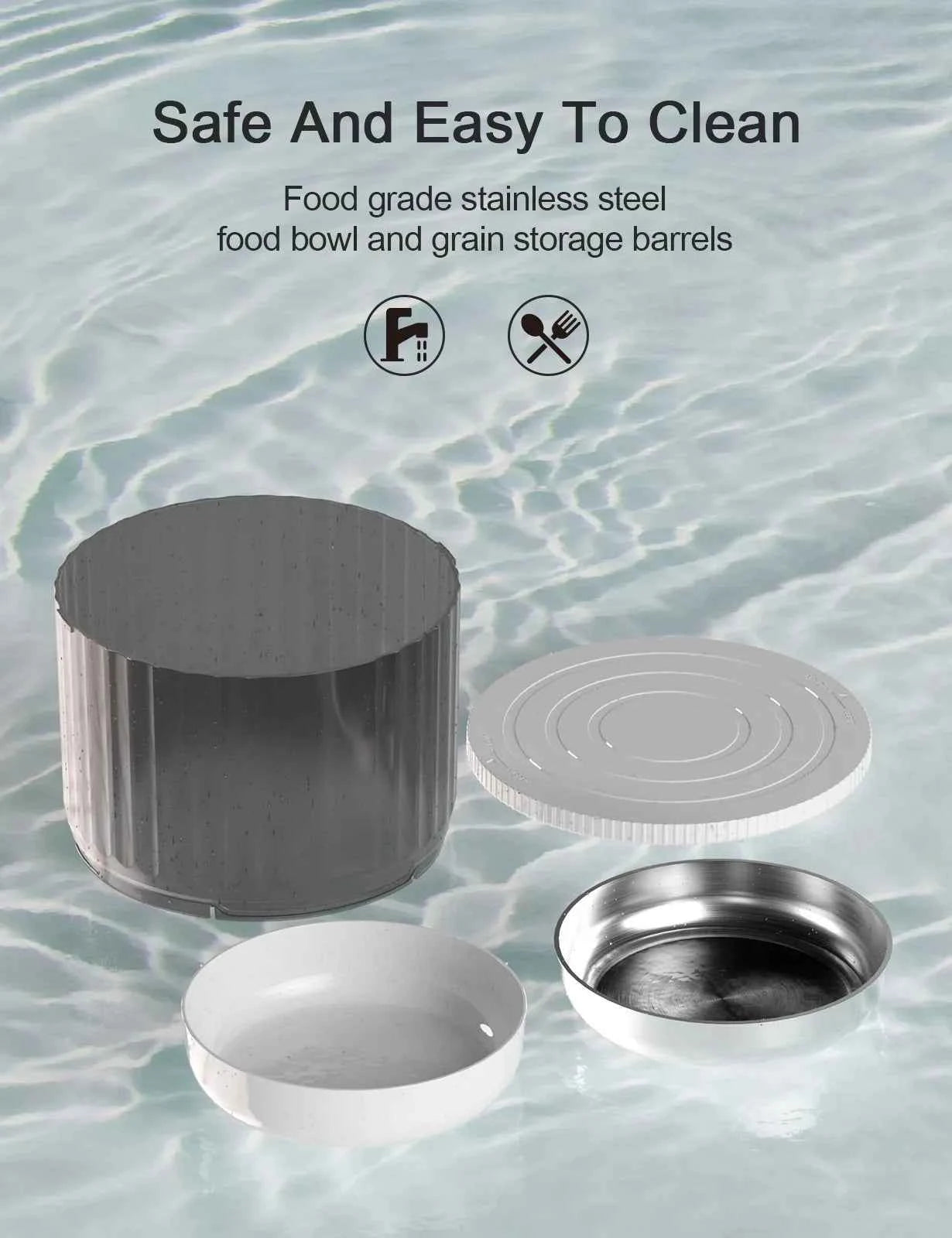Ultimate Smart Automatic Pet Feeder - Effortless Feeding for Furry Friends