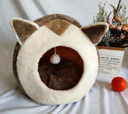 Cozy Plush Pet Bed: The Ultimate Comfort Haven for Cats and Dogs
