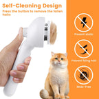 3 In 1 Cat Steam Brush, Pet Steam Brush For Cat Dog Long Short Haired, Pet Spray Hair Removal Comb For Small Animals Shedding & Grooming, Water Mist Spray Brushes With Release Button - FurEase