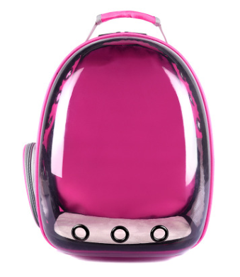 Ultimate Transparent Cat Backpack – Stylish Mobile Carrier for Adventurous Cats!