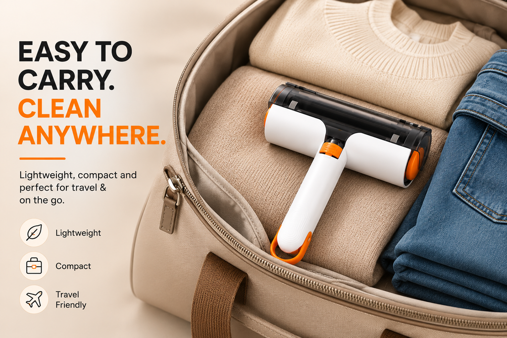 FurEase™ Self-Cleaning Pet Hair Remover