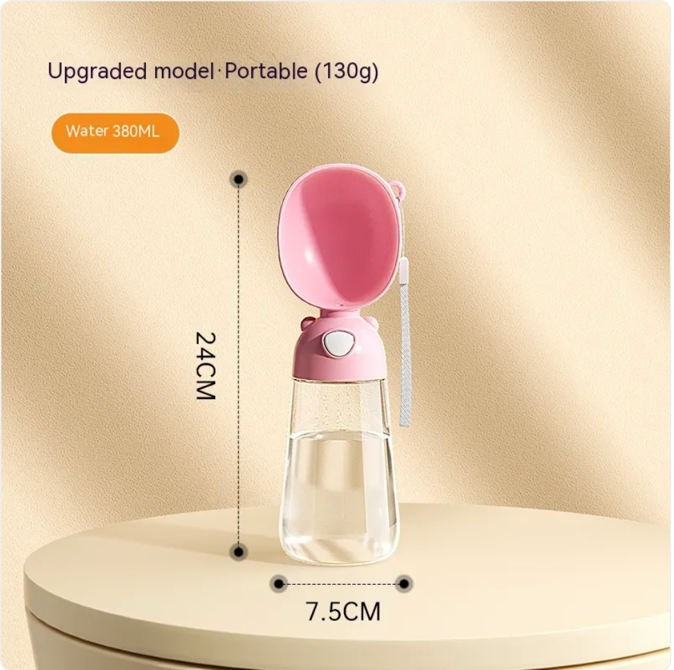 FurEase™ 2-in-1 Portable Dog Water Bottle & Food Feeder: The Ultimate Hydration & Nutrition Solution for Dogs