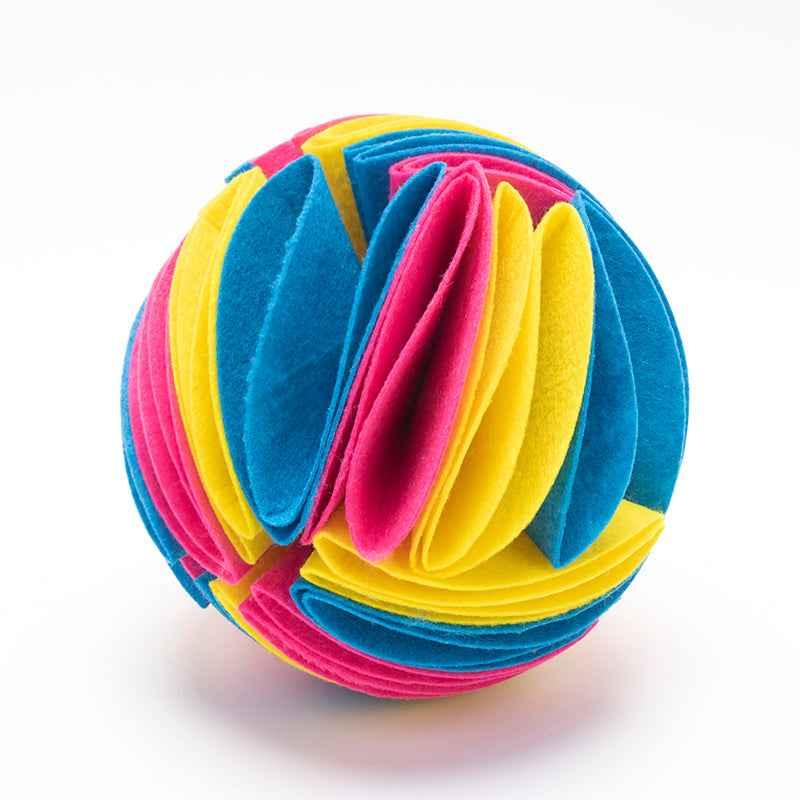 Interactive Nose Work Toy for Dogs - FurEase™ Foldable Snuffle Ball