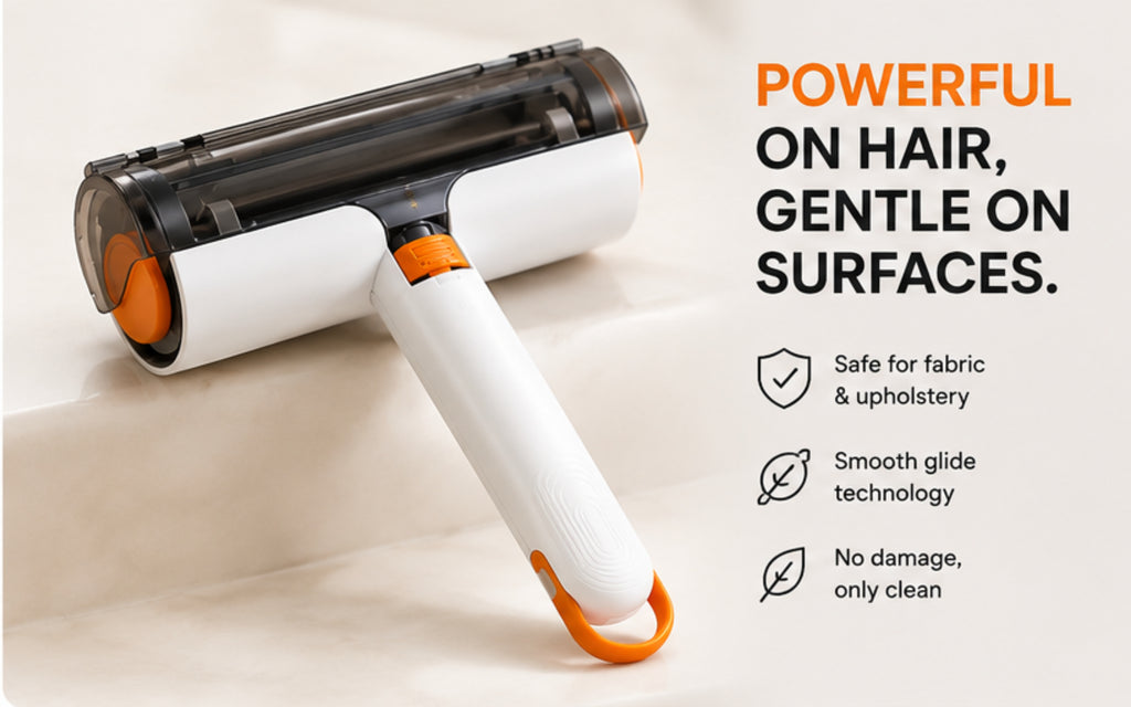 FurEase™ Self-Cleaning Pet Hair Remover