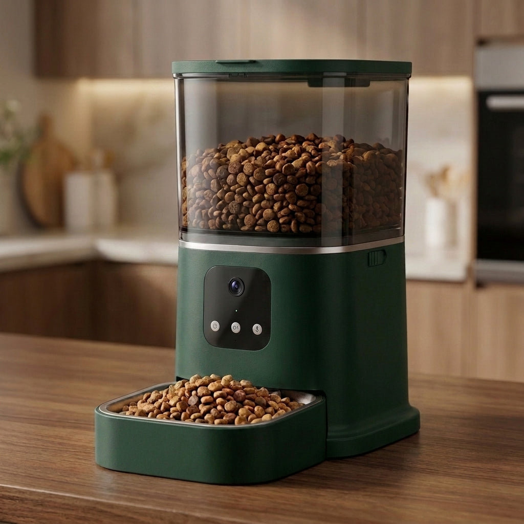 Smart Serve Automatic Pet Feeder: Hassle-Free Mealtime for Your Furry Friends