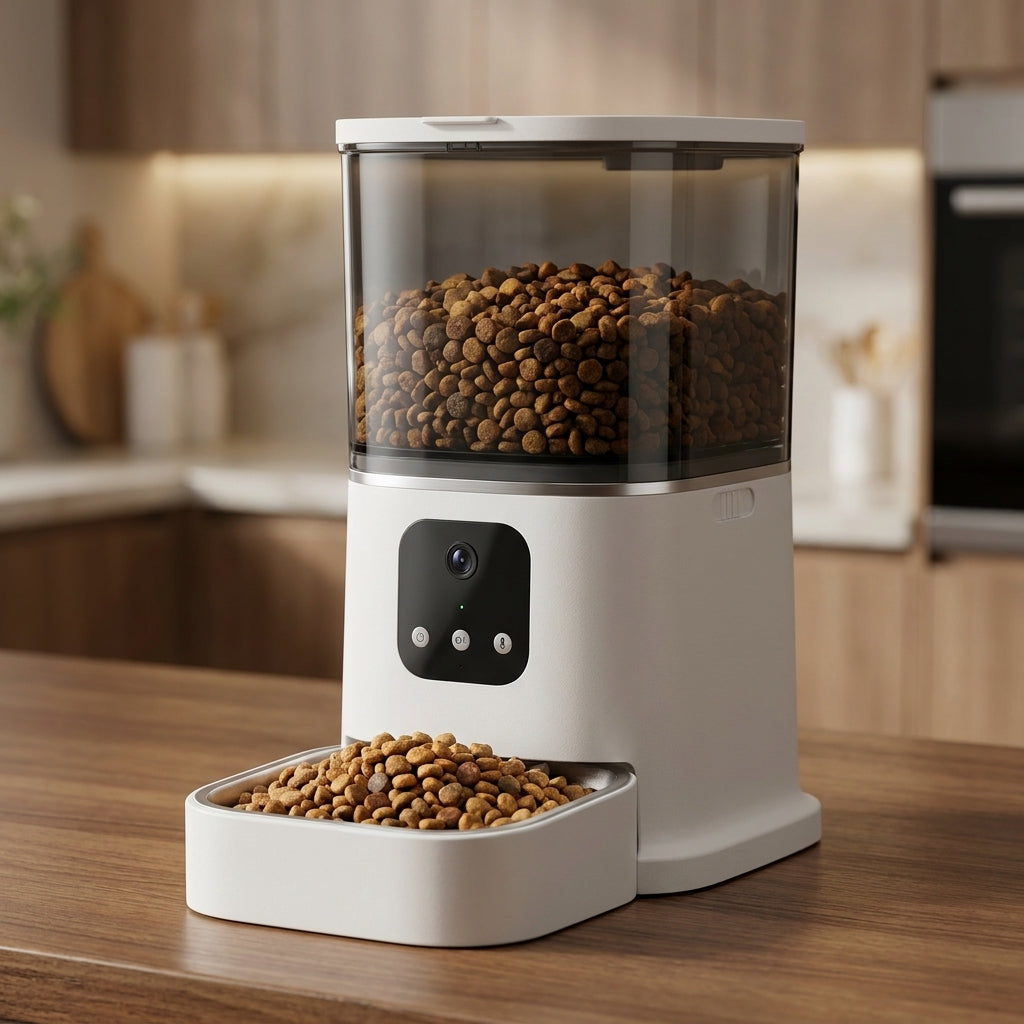 Smart Serve Automatic Pet Feeder: Hassle-Free Mealtime for Your Furry Friends